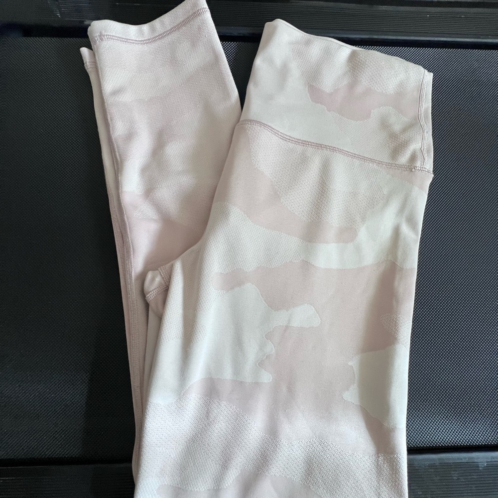 Aerie Pink Leggings High Waist Performance